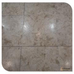 Brushed Perlato sicilia marble floor tiles